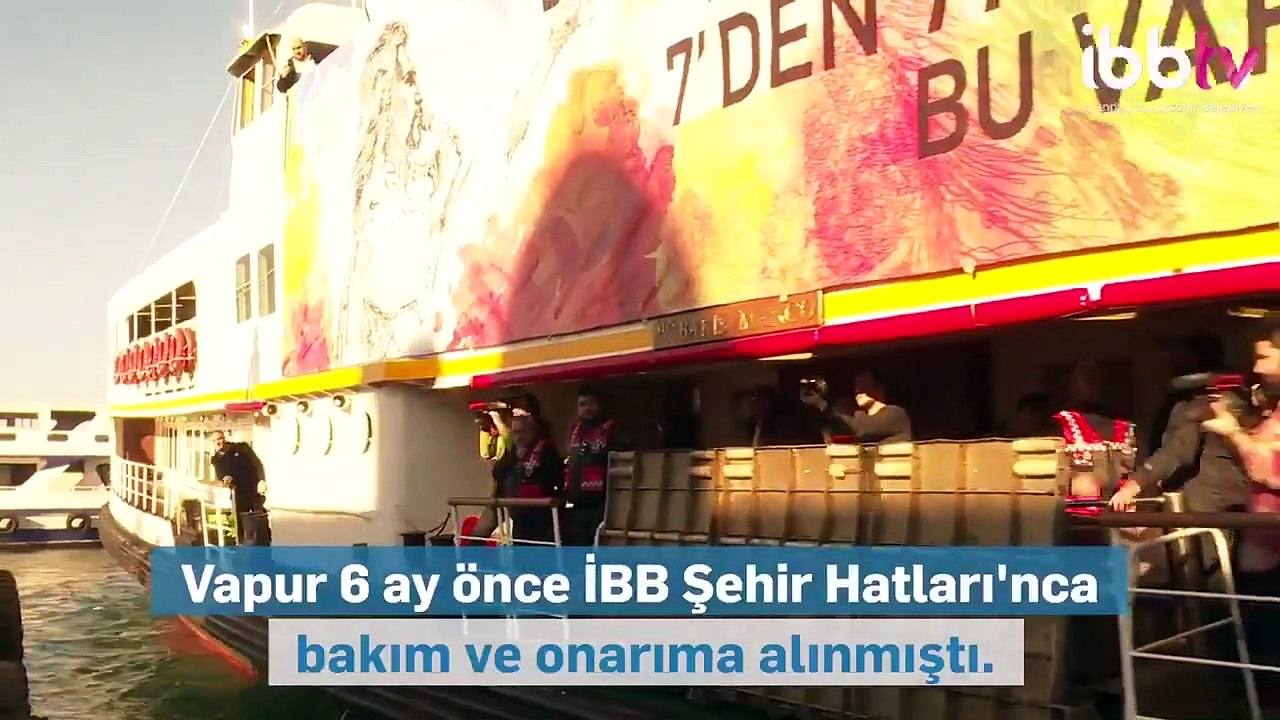 Bu vapurun rotası Barış Abi; Barış Manço vapuru yenilendi