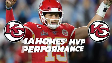 Descargar video: Super Bowl LIV - Mahomes' MVP performance in numbers