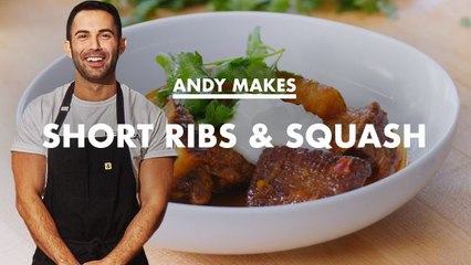 Andy Makes Braised Short Ribs with Squash