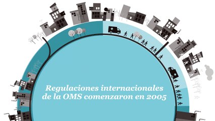 Regulaciones internacionales de la OMS comenzaron en 2005