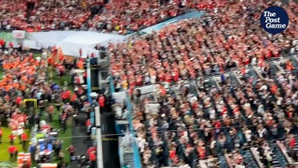 The Chiefs Take The Field At Super Bowl LIV