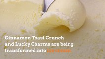 New Cinnamon Toast Crunch and Lucky Charms Ice Creams Are Now Available