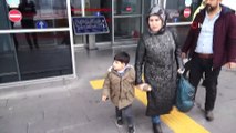 Beyincik Erimesi Hastası Küçük Ahmet, Ailesi  ile Birlikte Tedavi İçin Ankara'ya Gitti