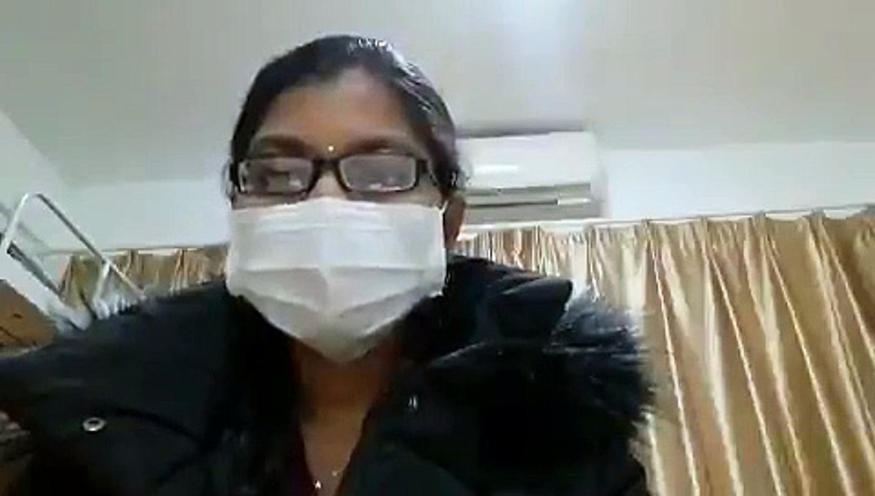 #Coronarivus Shruti from #Kurnool district in #AndhraPradesh is an employee of TCL in #China