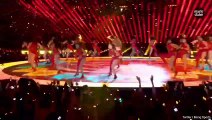 Jennifer Lopez et Shakira ont enflammé la mi-temps du Super Bowl