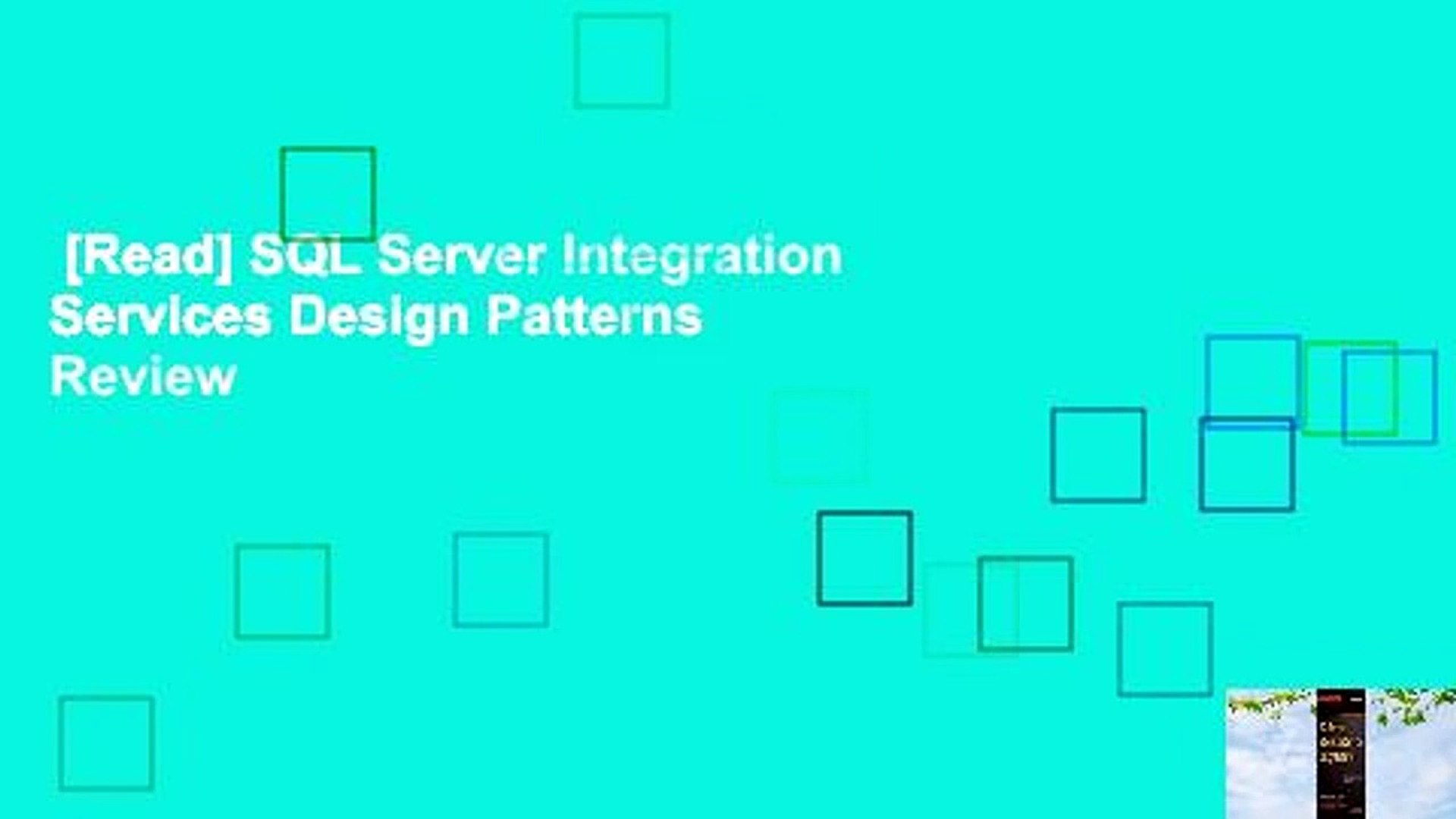 [Read] SQL Server Integration Services Design Patterns  Review