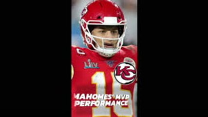 Super Bowl LIV - Mahomes' MVP performance in numbers