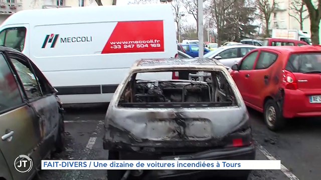 FAIT-DIVERS Une dizaine de voitures incendiées à Tours