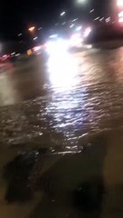 Water main bursts in Sheffield