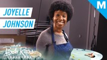 Comedian Joyelle Johnson ('Late Night with Seth Meyers') creates a winter storm — The Bob Ross Challenge