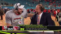 Travis Kelce talks Chiefs' Super Bowl win, celebrates on stage - NFL Primetime