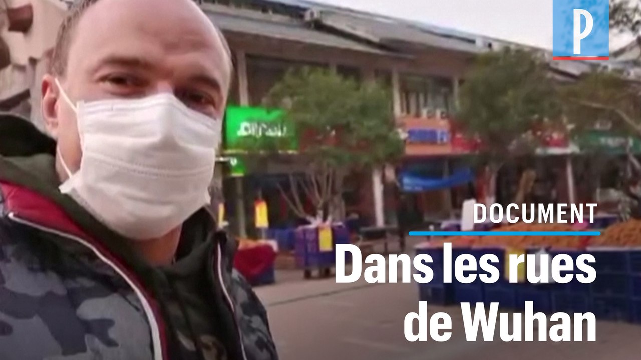 Coronavirus : un expatrié se filme dans les rues de Wuhan