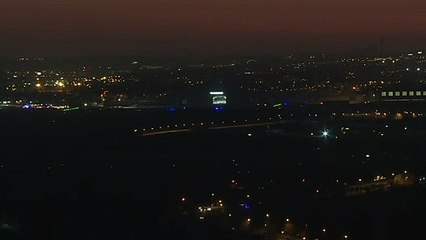 Pouso de emergência em Madri