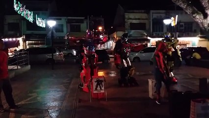 Kuching Waterfront, Sarawak - Night Live showtime