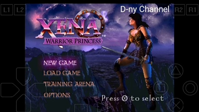 Xena The Warrior Princess (Era Hercules) - Psx (playstation/ps1) Action Game android 3D (ePSXe)