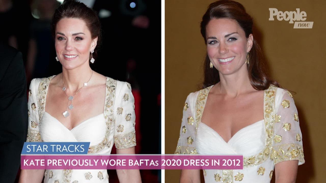 See Kate Middleton's Glamorous (and Sustainable) Re-Wear on the BAFTAs Red Carpet!
