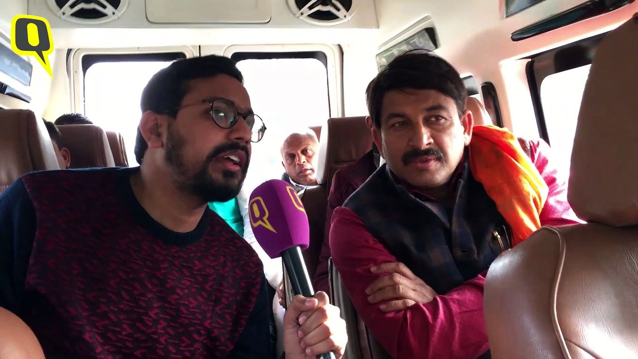 Delhi Polls 2020: Manoj Tiwari Speaks on Shaheen Bagh, NRC, Hate Speech & Kejriwal