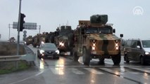 Suriye sınırına askeri araç sevkiyatı