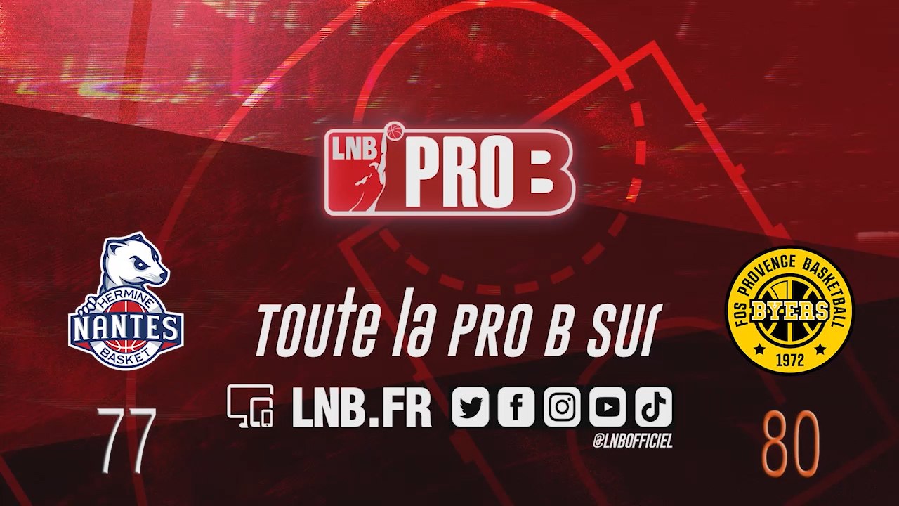 PRO B : Nantes vs Fos-sur-Mer (J18)