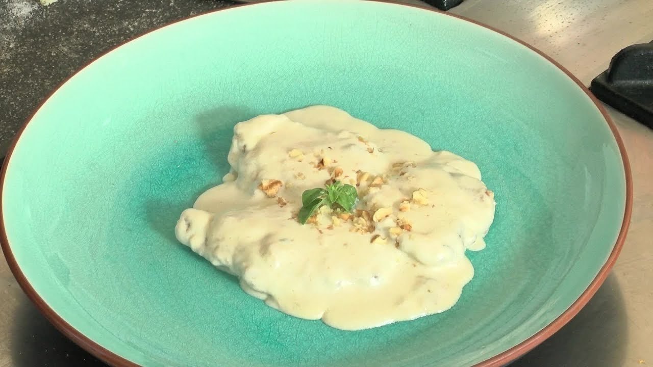 ARTI I KUZHINES  - ESKALLOP ME GORGONZOLA DHE ARRA
