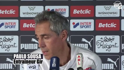 Le drôle de bilan mercato de Paulo Sousa