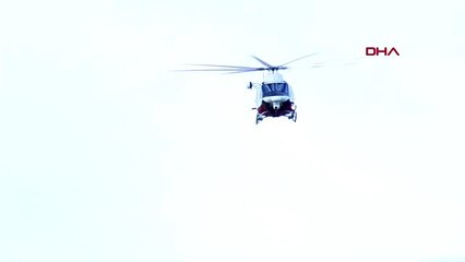 Kızını kurtarmak için atladığı ırmakta kaybolan baba aranıyor