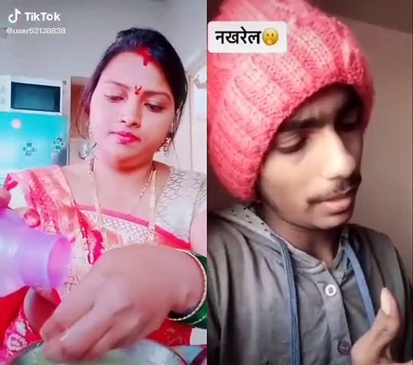 Huband wife tiktok funny duet