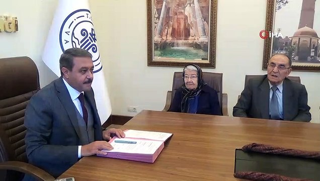 Hayırsever yaşlı çiftten 2 milyon değerinde bağış