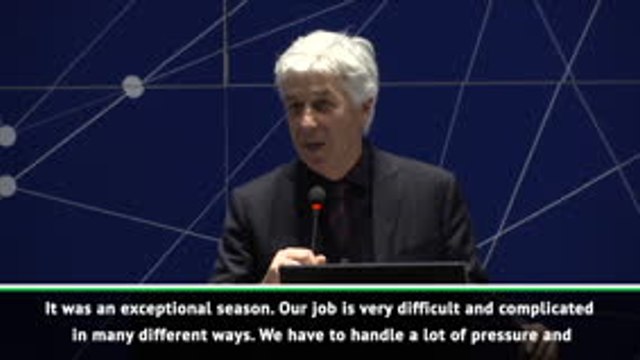 Gasperini named Serie A manager of the season