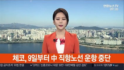 신종코로나 확산에 체코, 중국과의 직항 노선 운항 중단