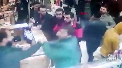 Satırlı bıçaklı baskın kamerada