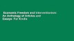 Economic Freedom and Interventionism: An Anthology of Articles and Essays  For Kindle