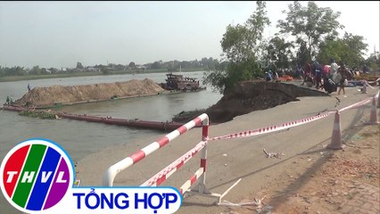 Khắc phục sạt lở Quốc lộ 91 cũ sau 5 tháng gián đoạn