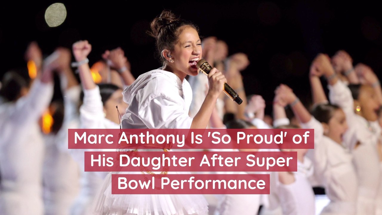 Marc Anthony Is A Proud Father