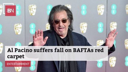 Al Pacino Slips At BAFTAs
