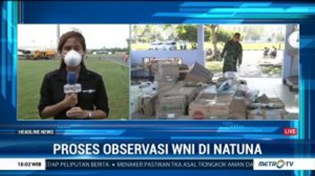 Pengecekan Kesehatan WNI di Natuna Dilakukan Sesuai Standar WHO