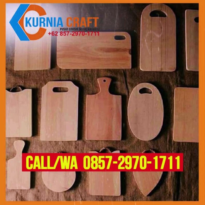 GROSIR WA O857-297O-1711 Harga Jual Souvenir Talenan Kayu Bandung