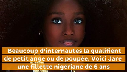Cette jeune nigériane plus belle petite fille du monde