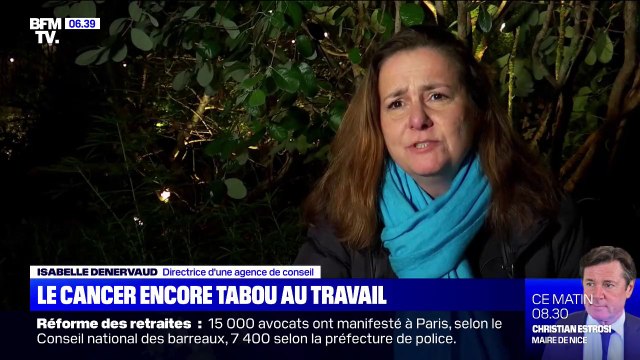 Pour moi, le fait de l'avoir caché me permet de revenir la tête haute. Isabelle, en rémission après un cancer du sein, témoigne du tabou du cancer au travail