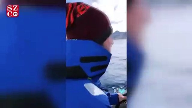 Kıvanç Tatlıtuğ dümene geçti! Eşi görüntüledi