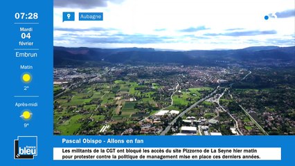 La matinale de France Bleu Provence du 04/02/2020