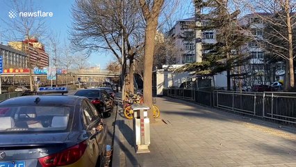 Beijing's central business district desolate as coronavirus fears continue