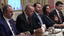 Erdoğan, ukrayna'da heyetler arası görüştü