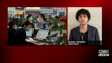 Çin'de yaşayan Türk öğretmen son durumu anlattı