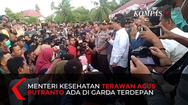 Menkes Selalu Pasang Badan Untuk WNI di Natuna
