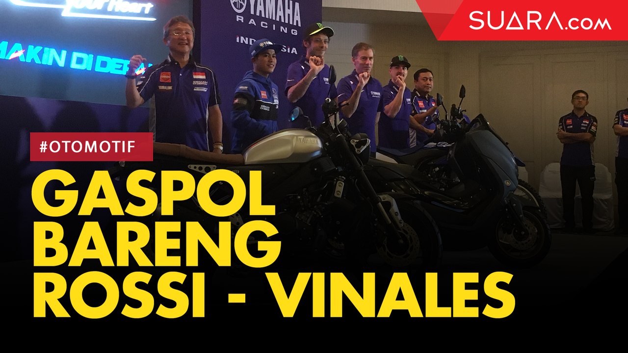 Gasspoll Bareng Rossi - Vinales