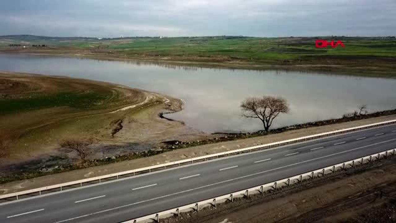 Kanal istanbul projesinin geçeceği belirtilen güzergahın havadan görüntüsü - 2 arşiv