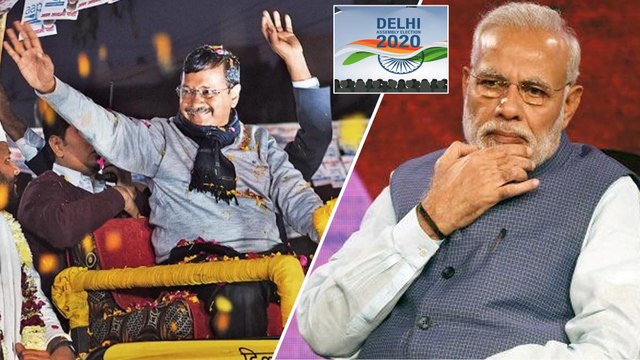 Delhi Assembly Elections Opinion Poll : AAP to Win 54-60 out of 70 seats, BJP May Bag 10-14