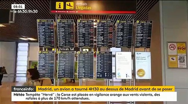 Un avion d'Air Canada avec 128 passagers à bord atterrit en urgence à l'aéroport de Madrid en raison d'un problème technique - VIDEO