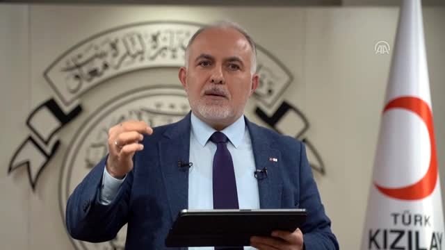 Türk Kızılay Genel Başkanı Kerem Kınık'tan bağış tartışmalarına ilişkin açıklama (1)